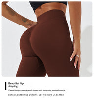 Seamless High-Waist Wide-Leg Yoga Pants