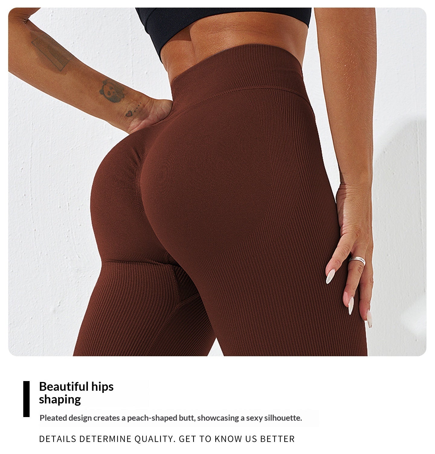 Seamless High-Waist Wide-Leg Yoga Pants