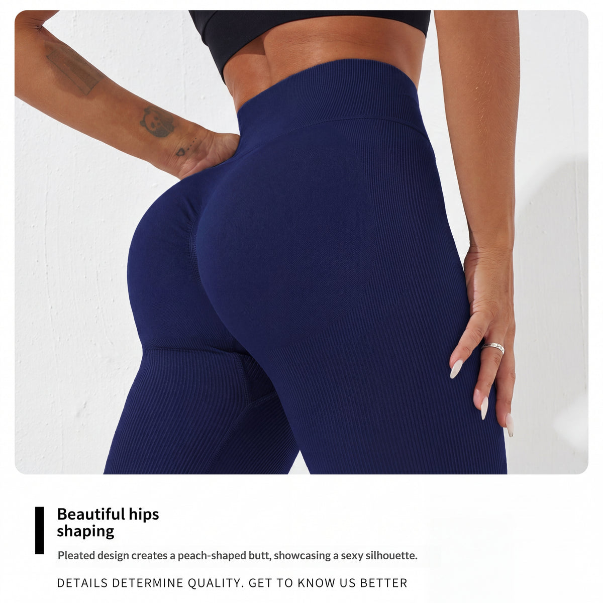 Seamless High-Waist Wide-Leg Yoga Pants